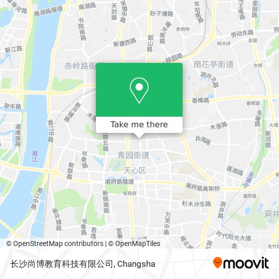 长沙尚博教育科技有限公司 map