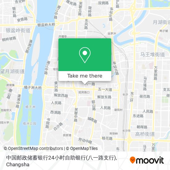 中国邮政储蓄银行24小时自助银行(八一路支行) map