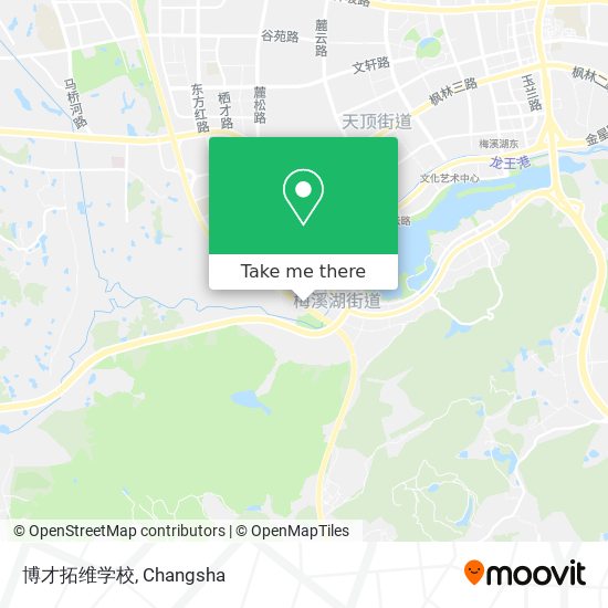 博才拓维学校 map
