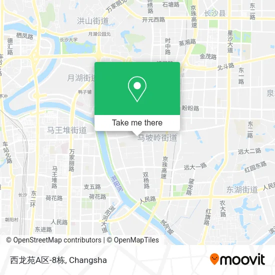 西龙苑A区-8栋 map