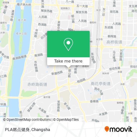 PLA燃点健身 map