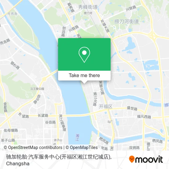 驰加轮胎·汽车服务中心(开福区湘江世纪城店) map