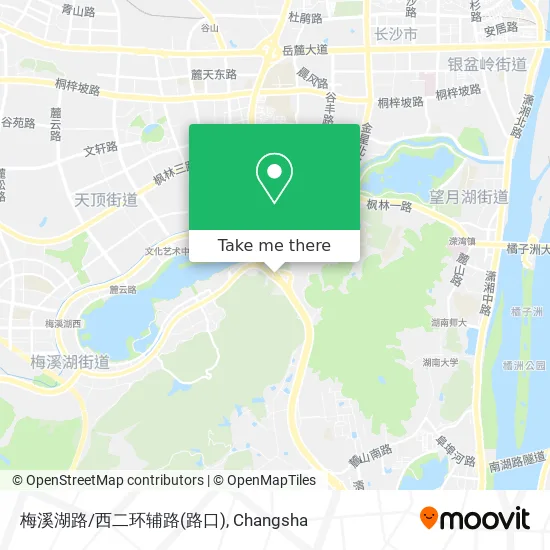 梅溪湖路/西二环辅路(路口) map