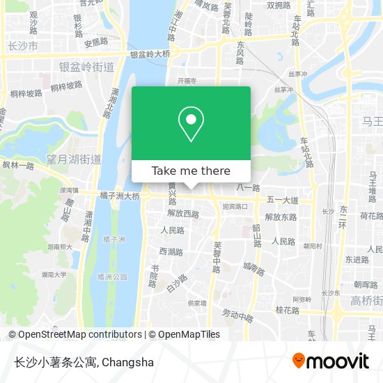 长沙小薯条公寓 map