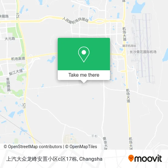上汽大众龙峰安置小区c区17栋 map