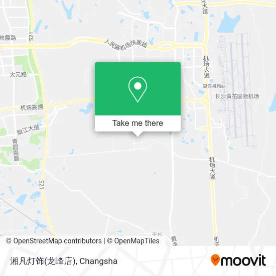 湘凡灯饰(龙峰店) map