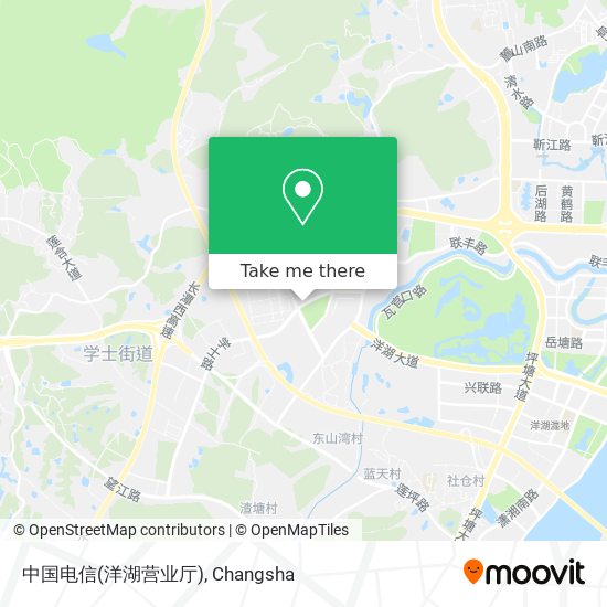 中国电信(洋湖营业厅) map