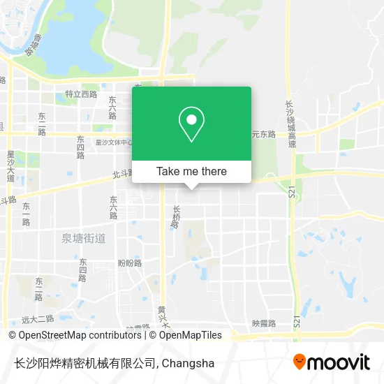 长沙阳烨精密机械有限公司 map
