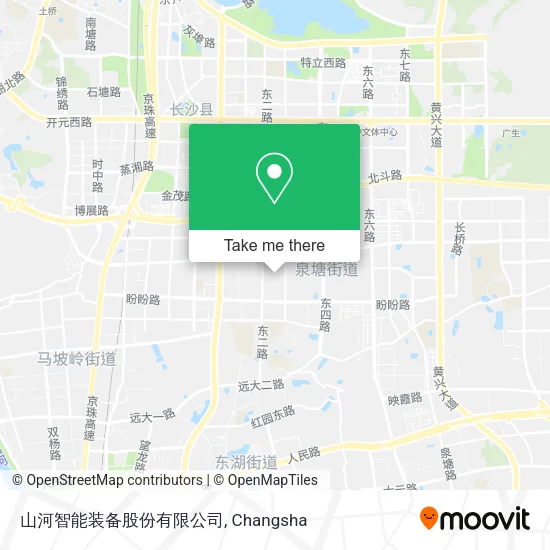 山河智能装备股份有限公司 map