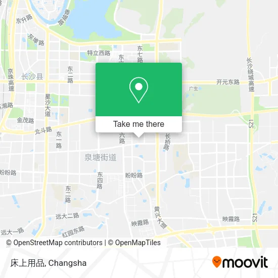 床上用品 map