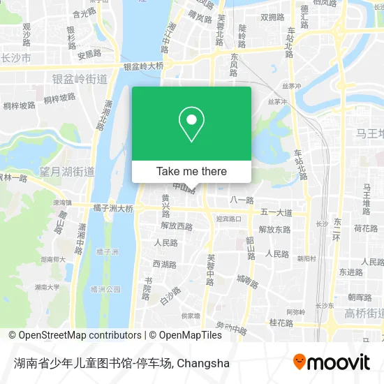 湖南省少年儿童图书馆-停车场 map