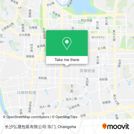 长沙弘晟包装有限公司-东门 map