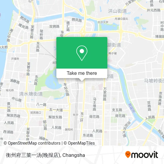 衡州府三菜一汤(晚报店) map