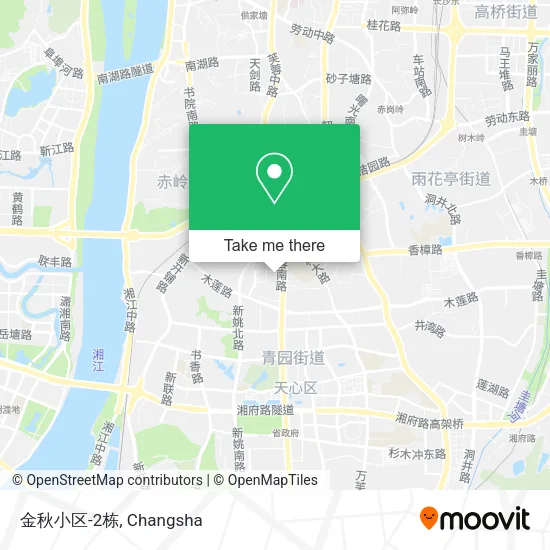 金秋小区-2栋 map