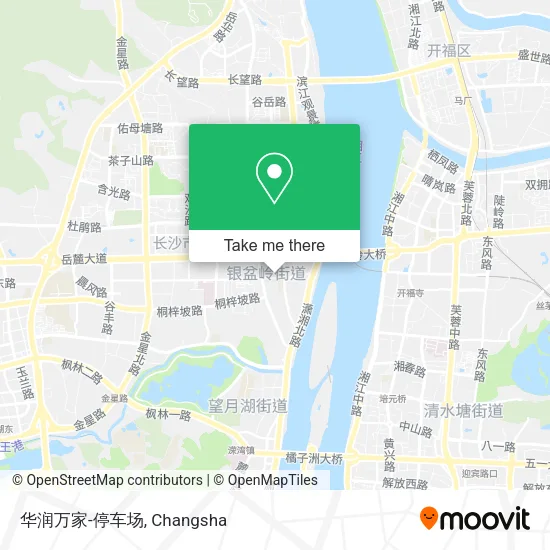 华润万家-停车场 map