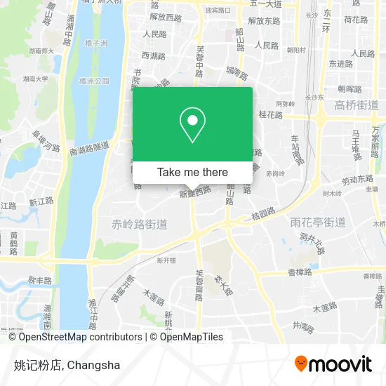 姚记粉店 map