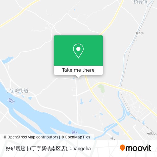好邻居超市(丁字新镇南区店) map