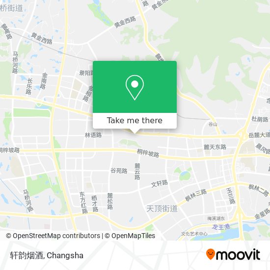 轩韵烟酒 map