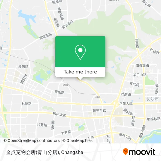 金点宠物会所(青山分店) map