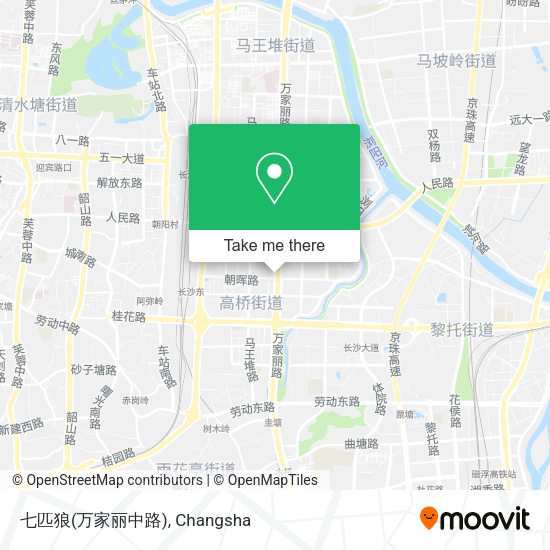 七匹狼(万家丽中路) map