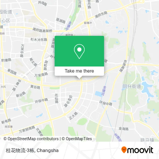桂花物流-3栋 map