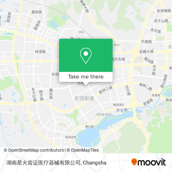 湖南星火齿运医疗器械有限公司 map