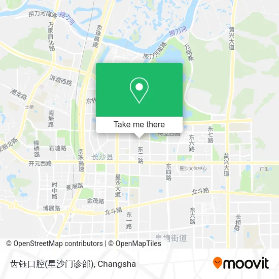 齿钰口腔(星沙门诊部) map