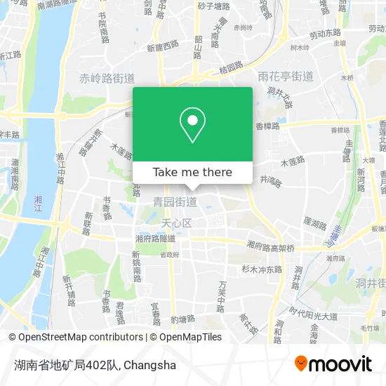 湖南省地矿局402队 map