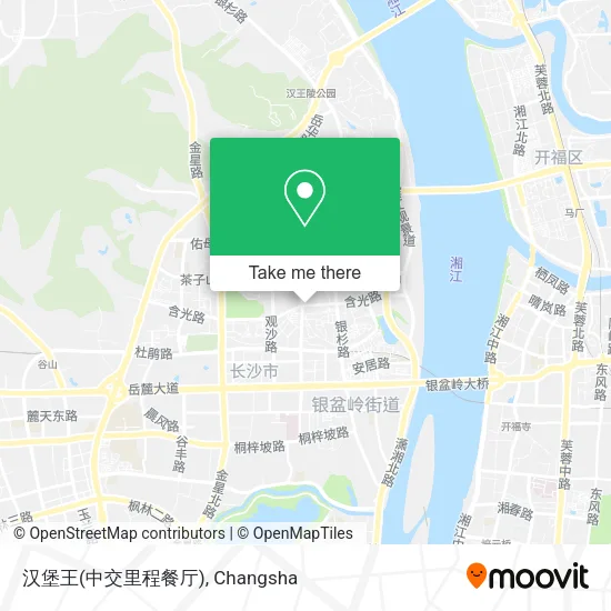 汉堡王(中交里程餐厅) map