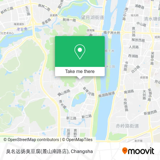 臭名远扬臭豆腐(麓山南路店) map