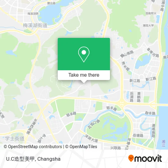 U.C造型美甲 map