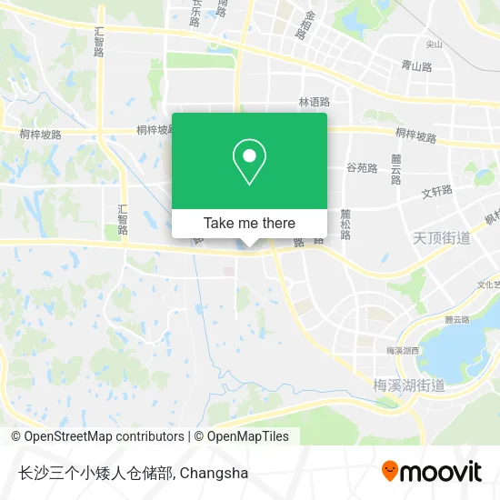 长沙三个小矮人仓储部 map