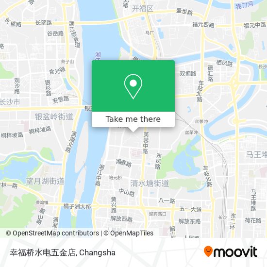 幸福桥水电五金店 map