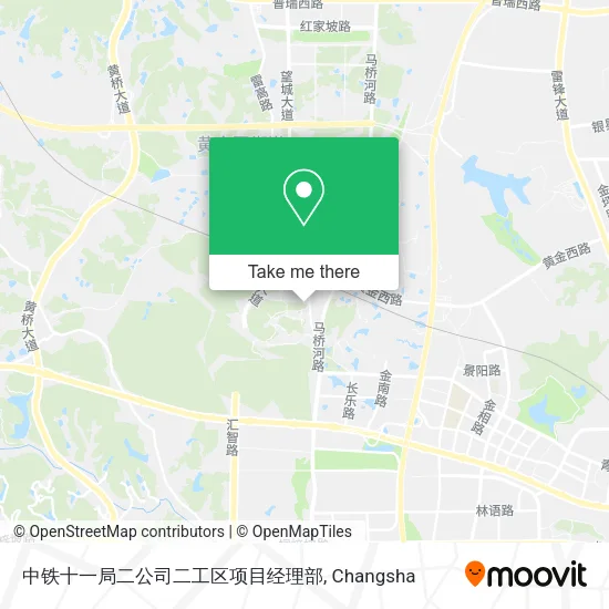 中铁十一局二公司二工区项目经理部 map