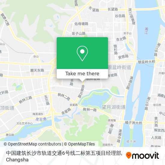 中国建筑长沙市轨道交通6号线二标第五项目经理部 map