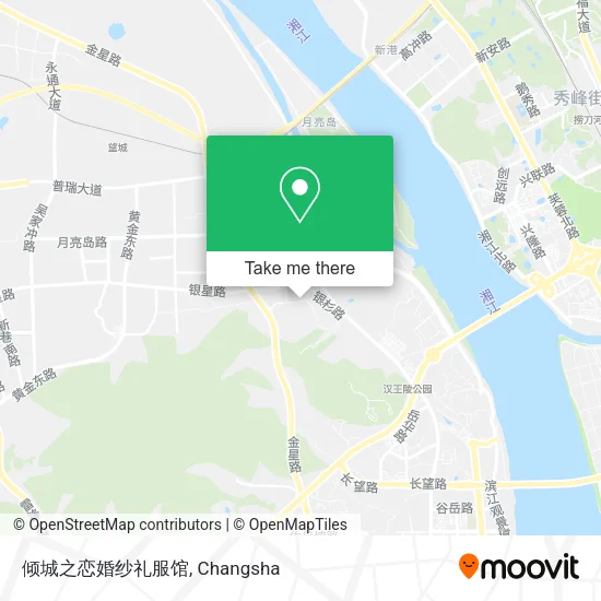 倾城之恋婚纱礼服馆 map