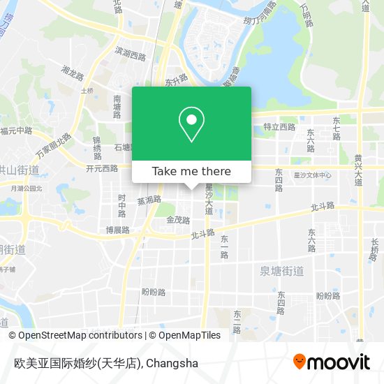 欧美亚国际婚纱(天华店) map