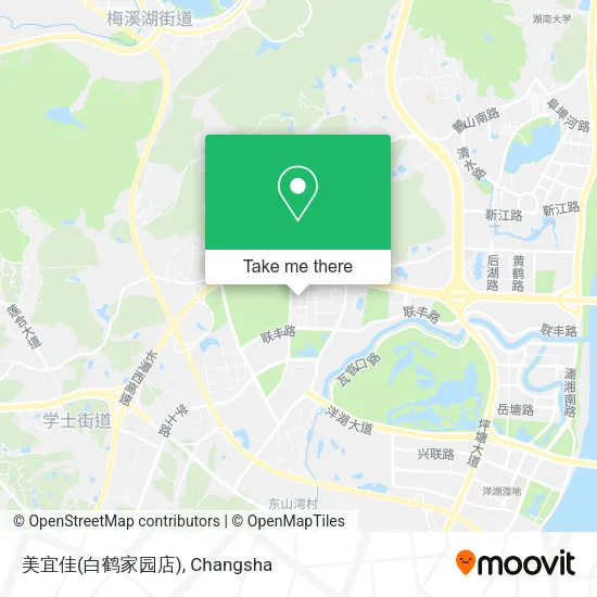 美宜佳(白鹤家园店) map