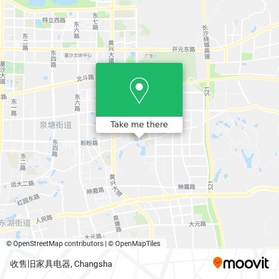 收售旧家具电器 map