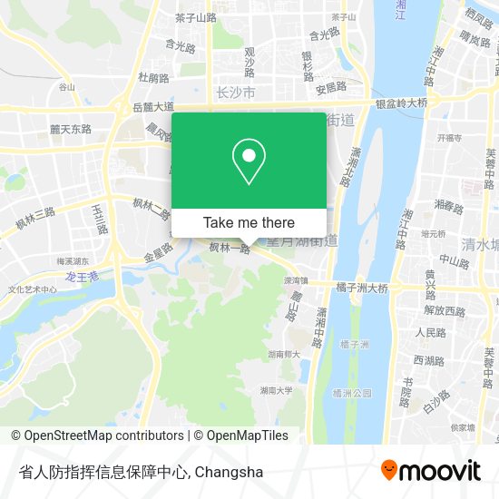 省人防指挥信息保障中心 map