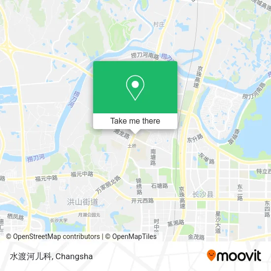 水渡河儿科 map