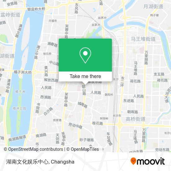 湖南文化娱乐中心 map