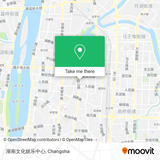 湖南文化娱乐中心 map