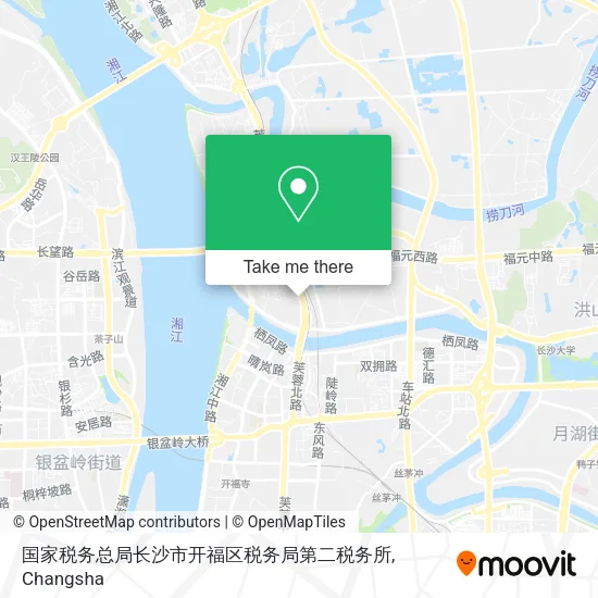 国家税务总局长沙市开福区税务局第二税务所 map