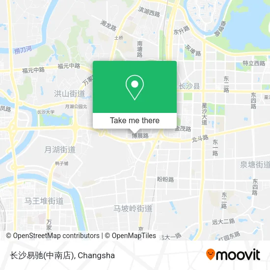 长沙易驰(中南店) map