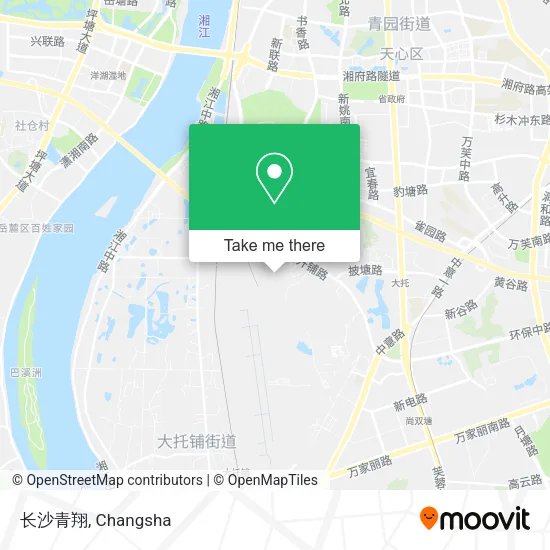 长沙青翔 map