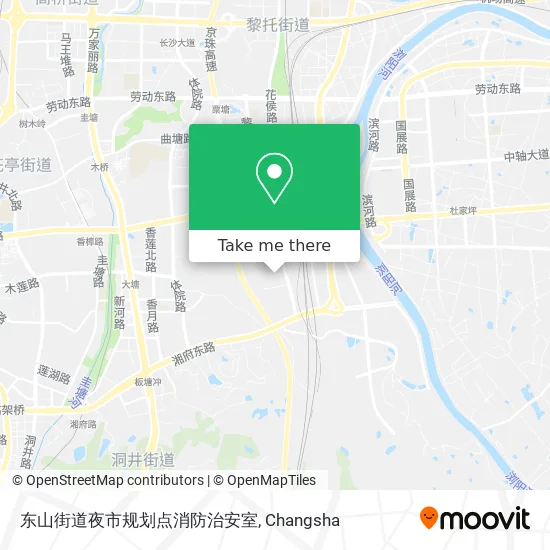东山街道夜市规划点消防治安室 map
