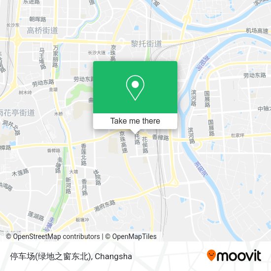 停车场(绿地之窗东北) map