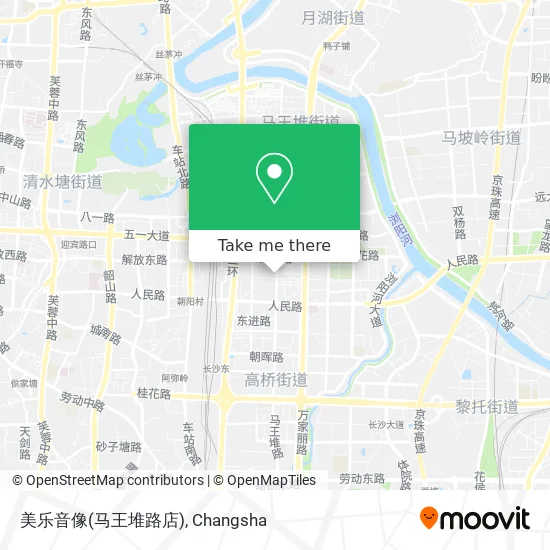 美乐音像(马王堆路店) map