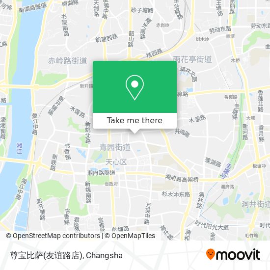 尊宝比萨(友谊路店) map